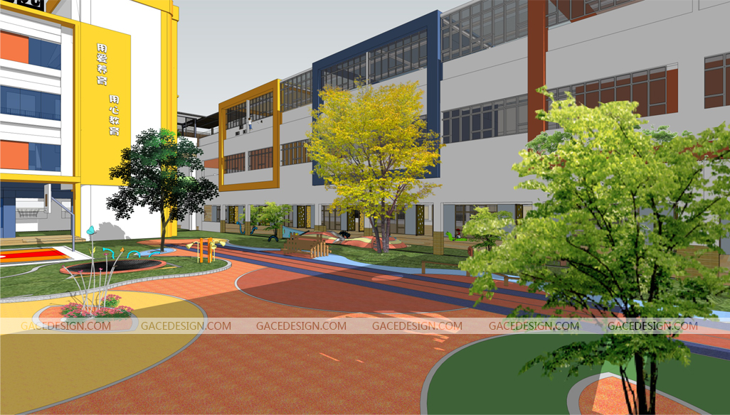 幼兒園外墻色彩設計要注意什么？